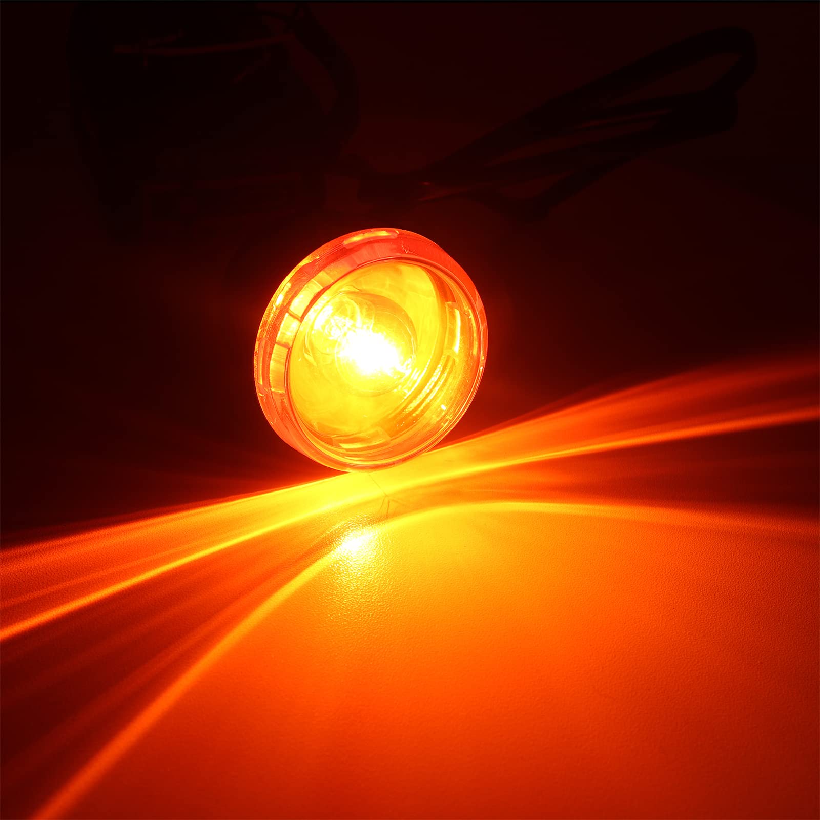 Amazon | クロームオレンジ リアフィット ハーレーウィンカーライト